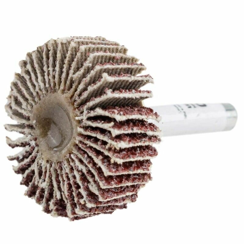 Круг шлифовальный лепестковый (P40 30х10мм цанга 6мм max 10 000 об/мин) ROCKFORCE