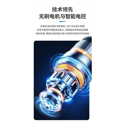 Xiaomi Youpin беспроводной ручной пылесос ярко-черный standard 2298₽