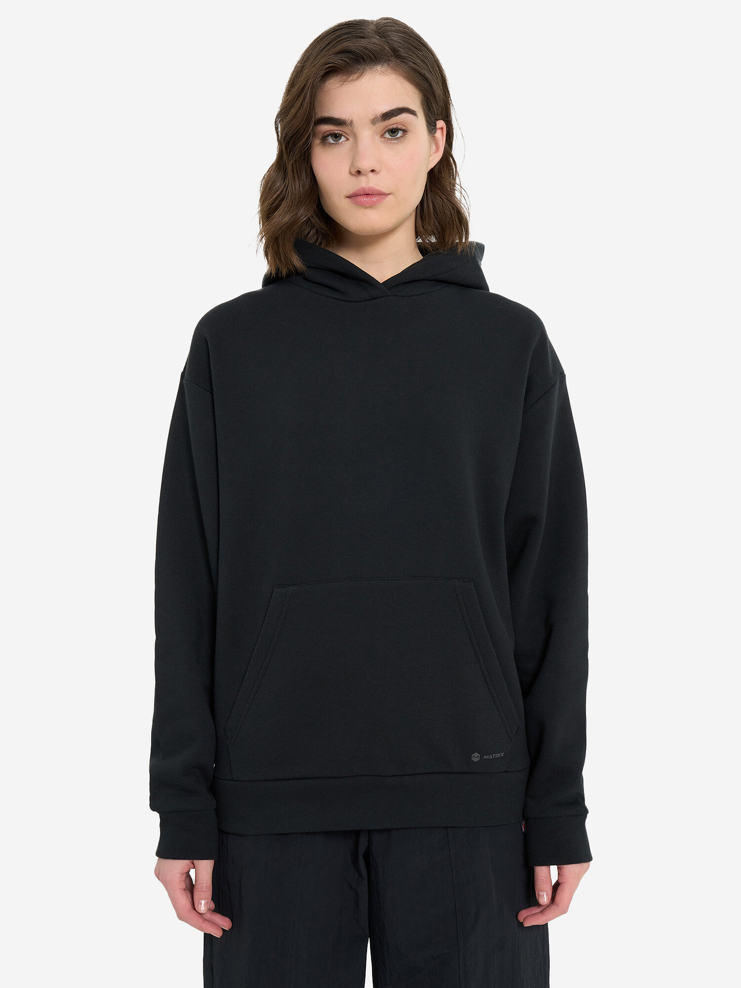 Худи MATRIX SPORT MSF Hoodie Knitted Jumper, размер 46/48, , черный — фото 1