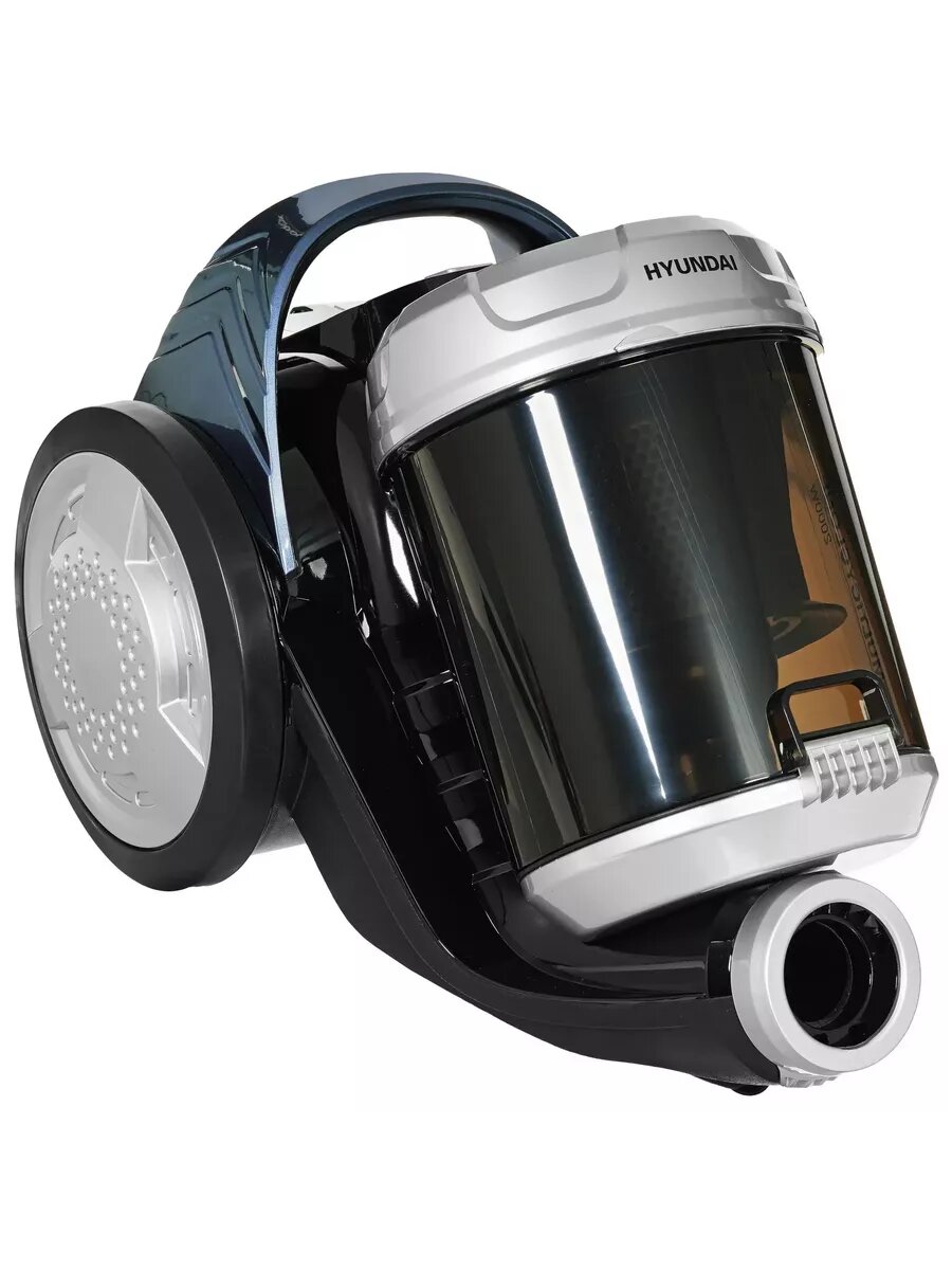 Пылесос Hyundai HYV-C2575 2000Вт серебристый/темно-синий — фото 1