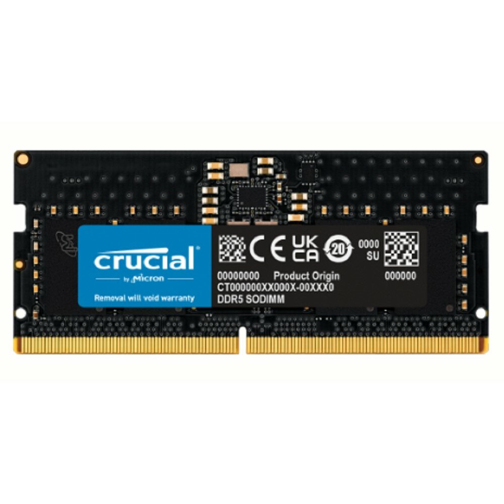 Crucial Модуль памяти DDR5 8Gb 5600MHz CT8G56C46S5 CL46 SO-DIMM