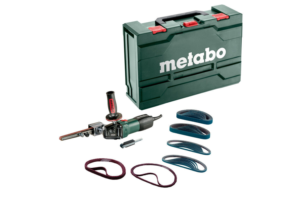Ленточный напильник Metabo 602244500 BFE 9-20, электрический, в кейсе