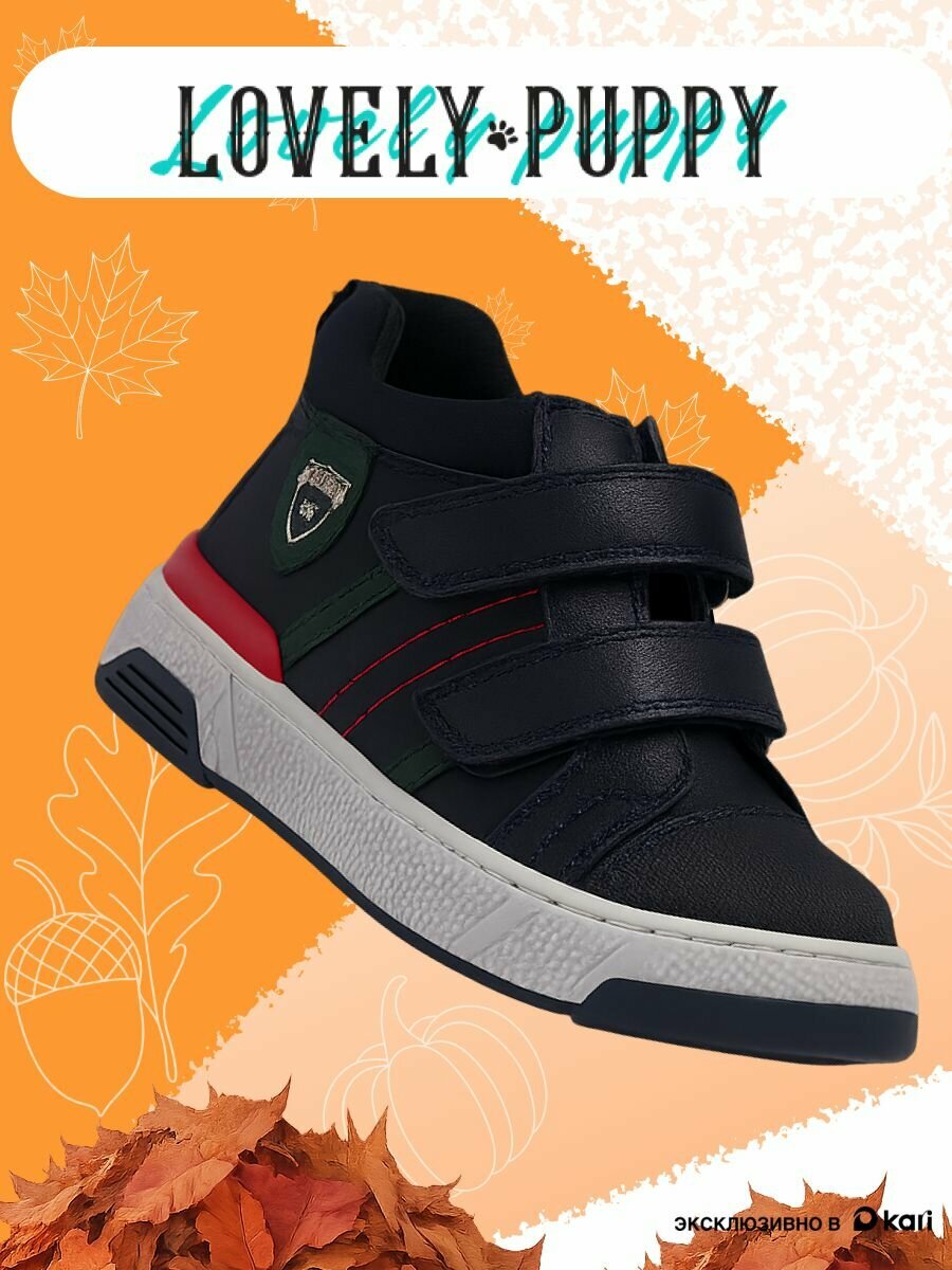 Ботинки Lovely Puppy размер 25 темно-синий