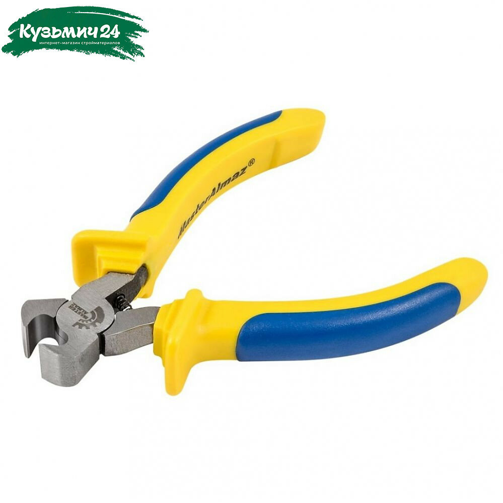 Кусачки торцевые мини МастерАлмаз 117 мм двухкомпонентная рукоятка 10506638