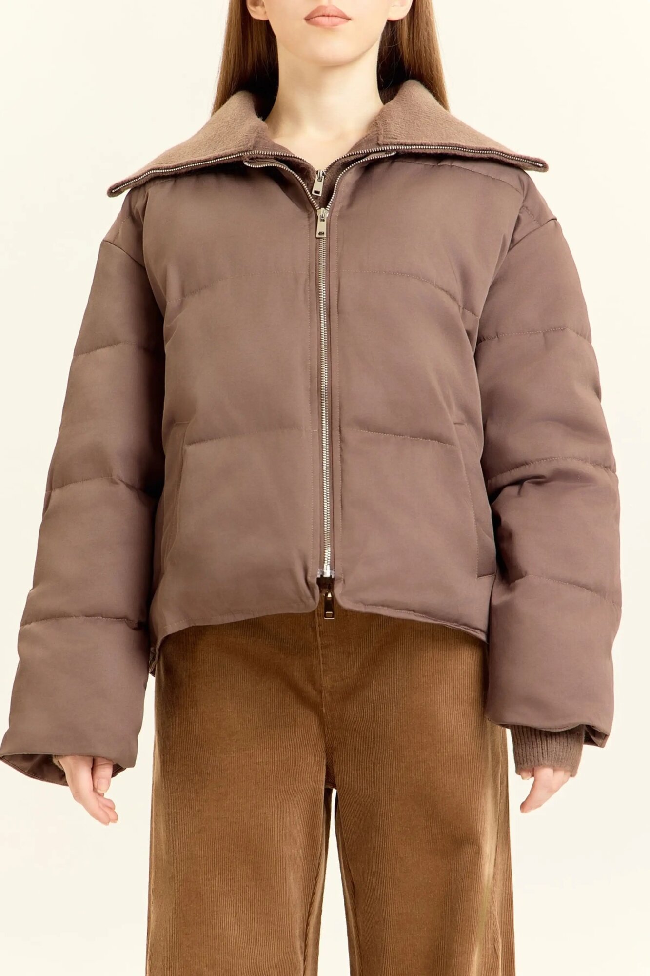 Куртка Selfie, размер M, коричневый — фото 1