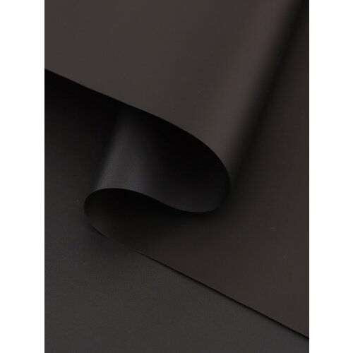 Пленка для цветов матовая черный 057 х 30 м 5 50мкм 10915053 1064₽