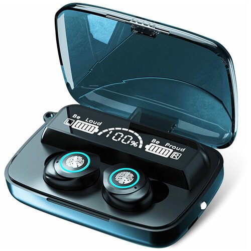 Наушники беспроводные с микрофоном для компьютера и смартфонов Игровая гарнитура Power Bank 2200 mAh Черный 50000₽