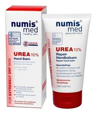 Numis Med бальзам для рук с 10% мочевиной для очень сухой кожи 75 мл 1 шт