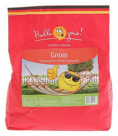 Семена газонной травы Gnom Gras, 1 кг