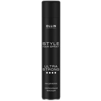 Лак для волос OLLIN PROFESSIONAL ультрасильной фиксации 500мл