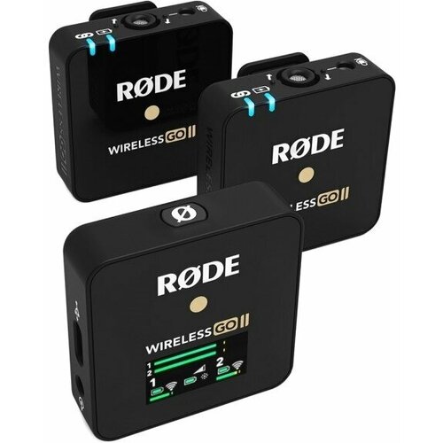 RODE Wireless GO II ультракомпактная двухканальная накамерная беспроводная система