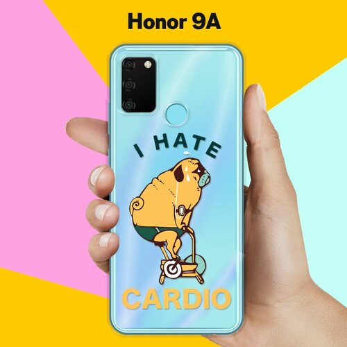 Силиконовый чехол Не люблю кардио на Honor 9A