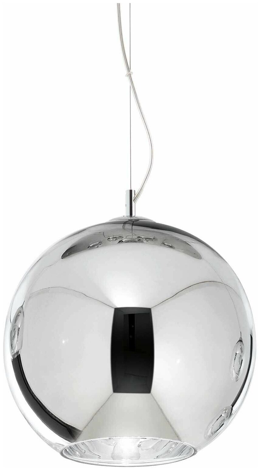 Светильник подвесной ideal lux Nemo SP1 D20 макс.1х60Вт IP20 E27 230В Хром Стекло/Металл Без лампы 250304.