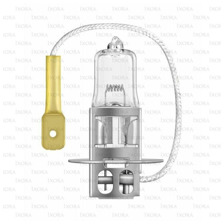 Osram лампа галогенная osram original spare part, h3, 3200k, 70w, коробка, 1 шт 64156