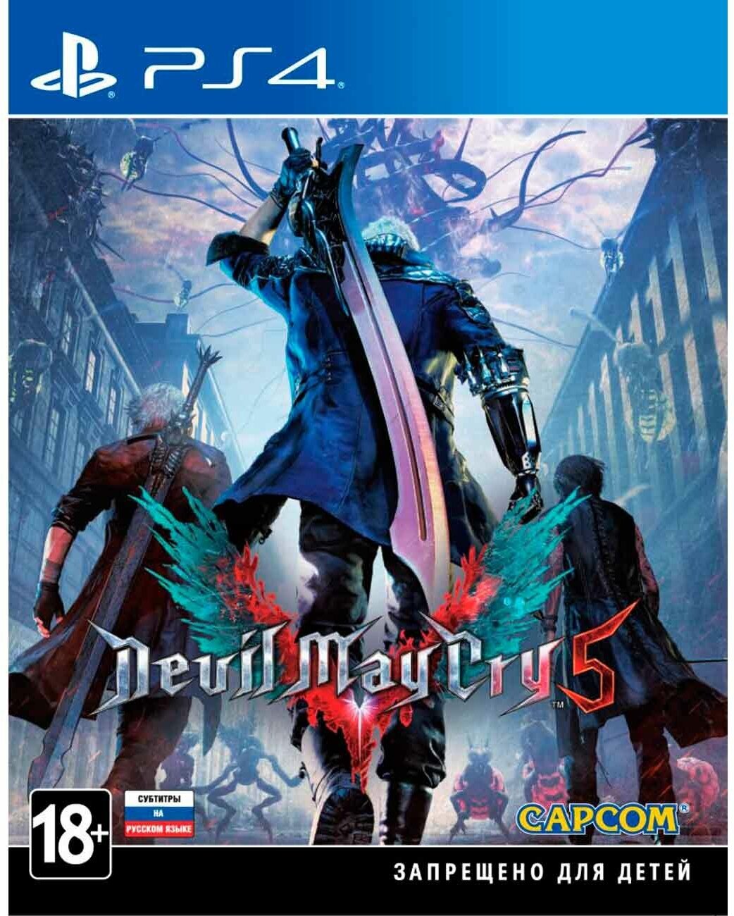 PS4 игра Capcom Devil May Cry 5