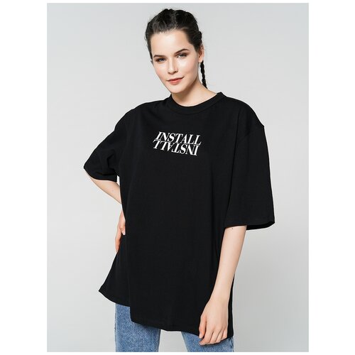 фото Футболка твое 81665 цвет: черный xs-s