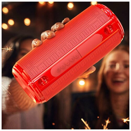 Блютуз портативная колонка переносная музыкальная беспроводная AUX TWS Bluetooth FM USB microSD для телефона Айфон и Андроид 199900₽