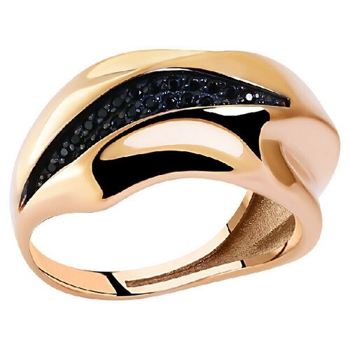 Кольцо MAGIC STONES, красное золото, 585 проба, шпинель, размер 18, золотой, красный кольцо из золота 01 3 466 7400 010