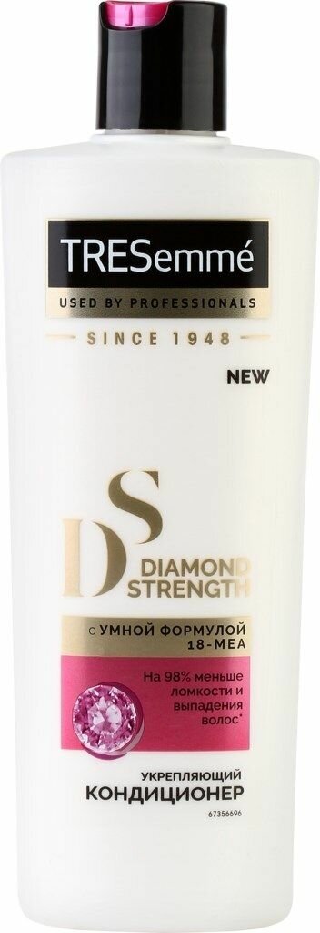 Кондиционер для волос TRESEMME Diamond Strength укрепляющий, 400мл - 2 шт.