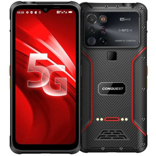 Смартфон Conquest S23 PTT 12256 ГБ Dual nano SIM красный 9399000₽