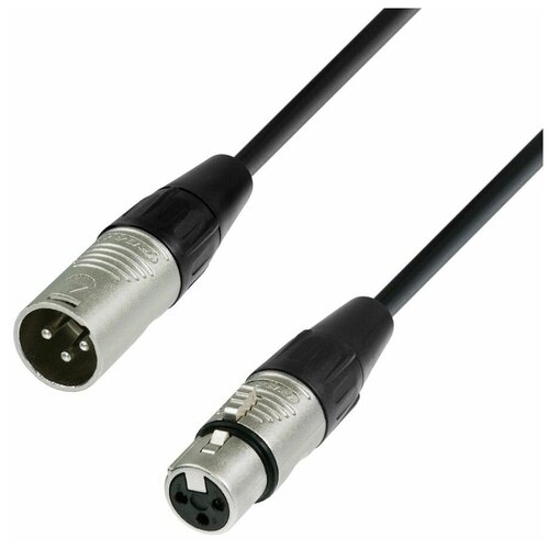 ADAM HALL K4 MMF 1000 микрофонный кабель XLR(F)-XLR(M), REAN, 10м adam hall k4 mmf 2000 микрофонный кабель xlr f xlr m rean 20м