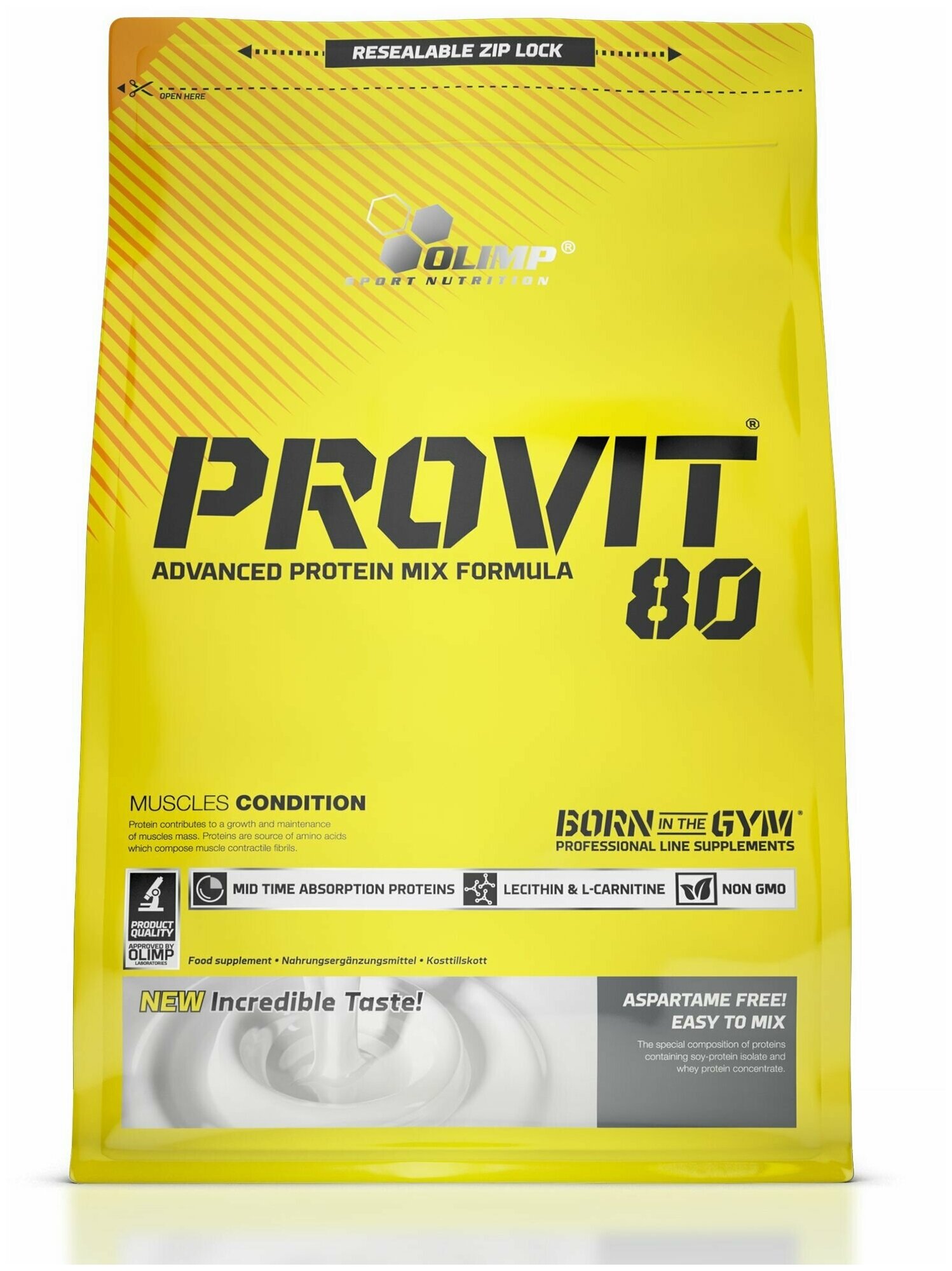Olimp Provit 80 - 700 грамм, ваниль