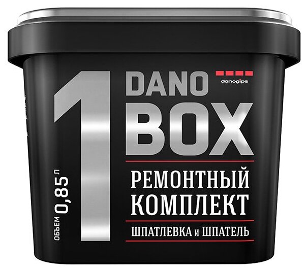 Комплект ремонтный dano box 1 шпатель внутри 0,85л