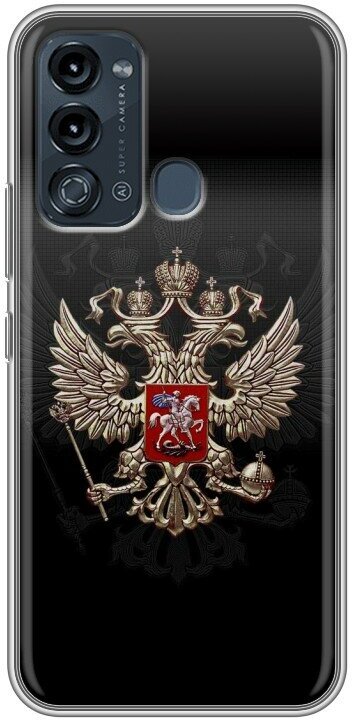Дизайнерский силиконовый чехол для Ител Визион 3 / Itel Vision 3 Герб России