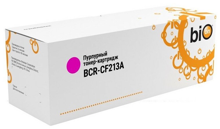 Bion Cartridge Расходные материалы Bion BCR-CF213A Картридж для HP