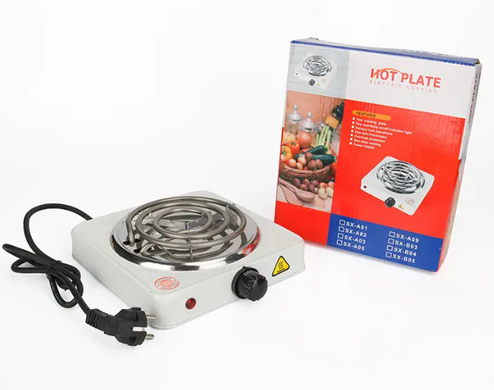 Электрическая Настольная плита HOT PLATE JX-1010B, белый - фотография № 2