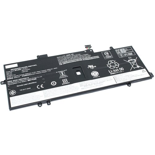 Аккумулятор L18C4P71 для ноутбука Lenovo Thinkpad Carbon X1 Gen 7 15.4V 3312mAh черный аккумулятор для ноутбука lenovo x1 yoga 4th gen l18m4p72 15 36v 3321mah