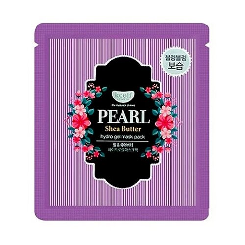 фото Koelf гидрогелевая маска с жемчугом и маслом ши, 30 гр koelf pearl & shea butter