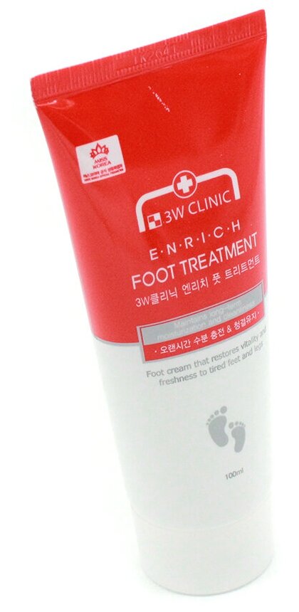 Крем для ног лечебный 3W Clinic Enrich Foot Treatment, 100 мл - фото №16