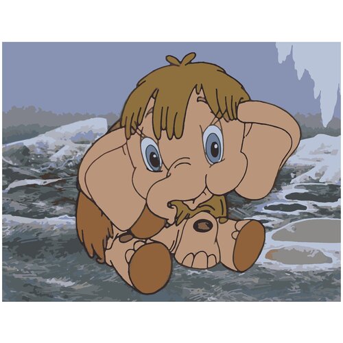 Мамонтенок картинки пнг