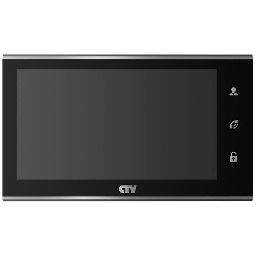 Монитор для домофона/видеодомофона CTV CTV-M4705AHD черный монитор видеодомофона ctv m4705ahd черный