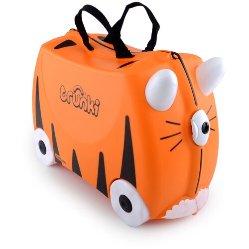 Чемодан trunki, ручная кладь, оранжевый