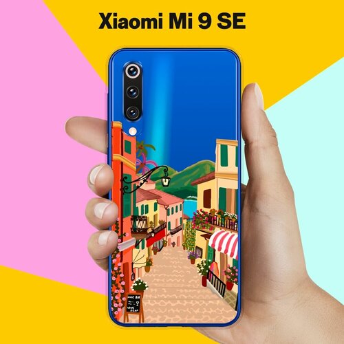 Силиконовый чехол на Xiaomi Mi 9 SE Город 20 / для Сяоми Ми 9 СЕ матовый soft touch силиконовый чехол на xiaomi mi 9 se сяоми ми 9 се черный