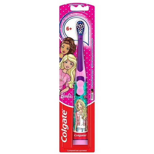Зубная щетка Colgate CN07552A Barbie фиолетовая