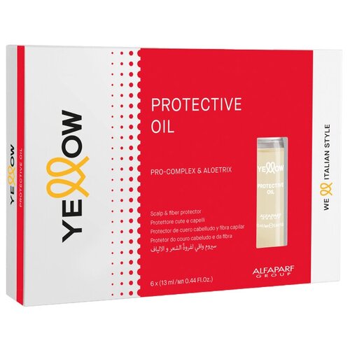 Yellow Масло для кожи головы и волос PROTECTIVE OIL, прозрачный, 78 мл