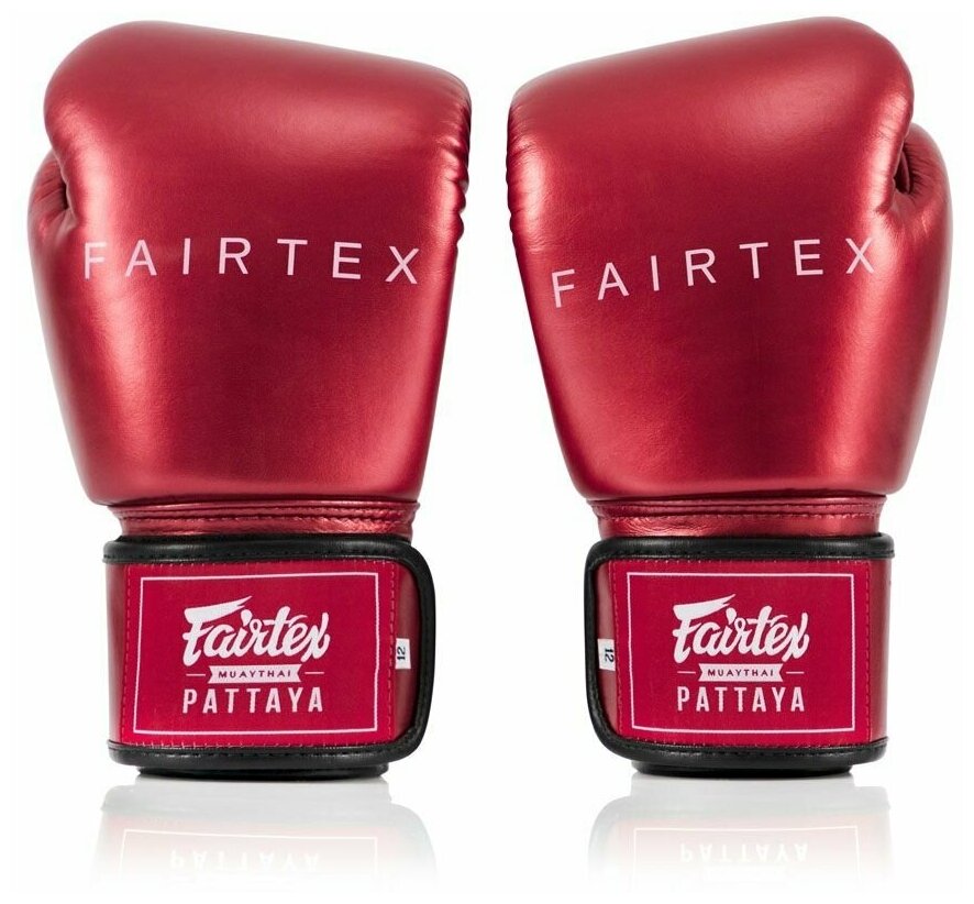 Перчатки для бокса Fairtex BGV22 красные 10 унций