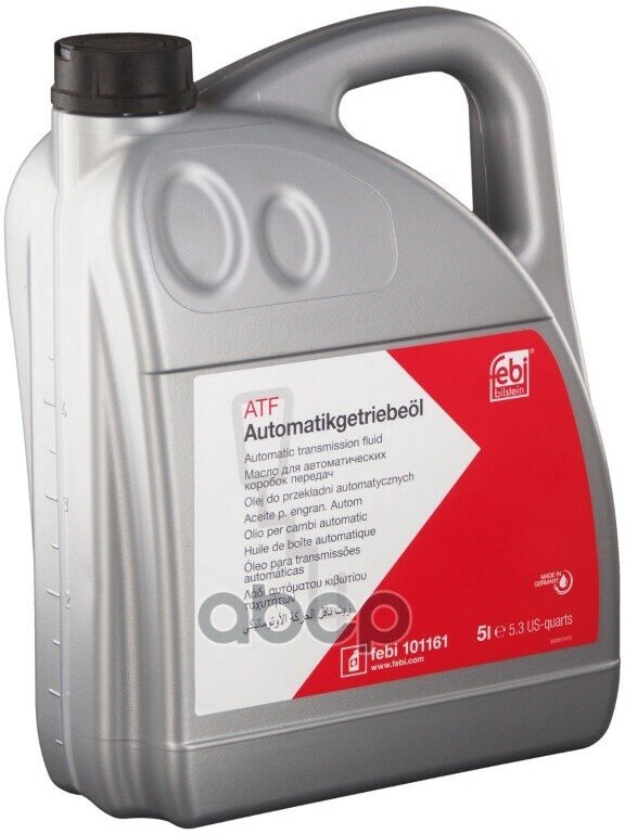 Масло Трансмиссионное Febi Automatic Transmission Fluid Красный 5 Л 101161 Febi арт. 101161