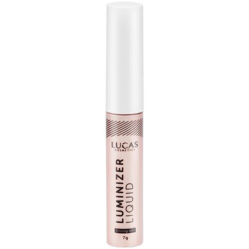 Lucas Cosmetics Хайлайтер Luminizer Liquid, 102 Nature Smile lucas cosmetics хайлайтер luminizer liquid 104 summer glow