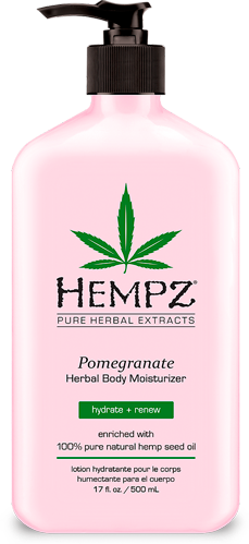 HEMPZ Увлажняющее молочко для тела Pomegranate Herbal Body Moisturizer (гранат) 500 ml.
