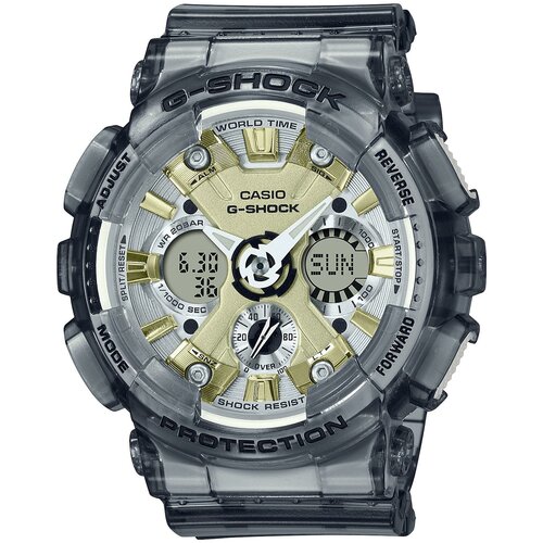 Наручные часы CASIO 120, серый, золотой наручные часы casio g shock