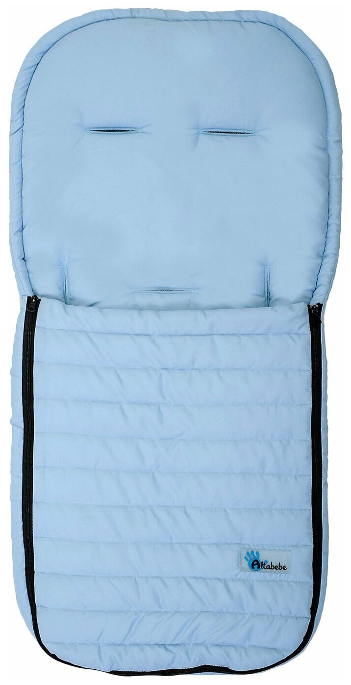 AL2200M Altabebe Демисезонный конверт Microfibre 90x45 Light blue