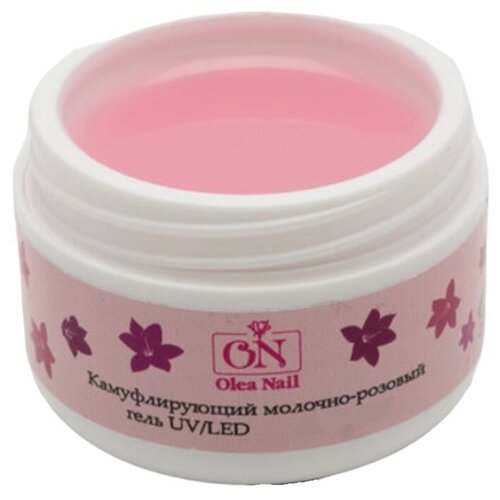 Olea Nail Гель камуфлирующий Light Pink арт. 5152 15 мл