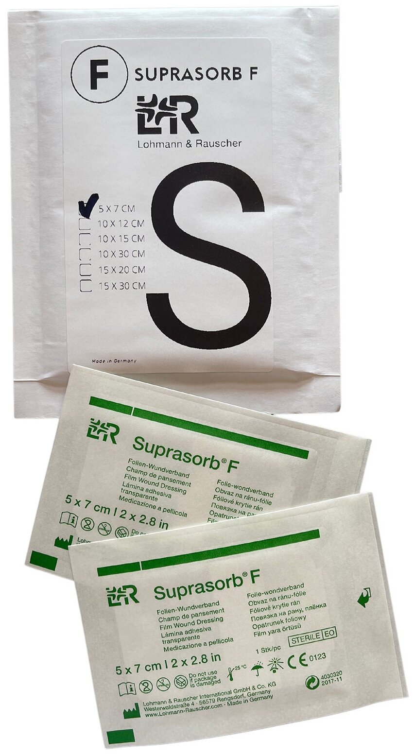     (Suprasorb F) 5  7     - 2 