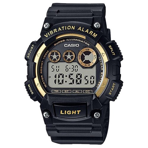 фото Наручные часы casio casio w-735h-1a2, серый, черный