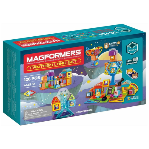 фото Магнитный конструктор magformers 703017 fantasy land set 126 дет.