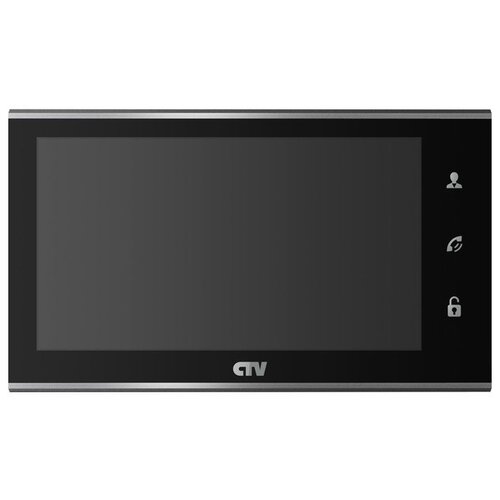 фото Монитор видеодомофона(переговорное устройство) cctv ctv-м4707ip black